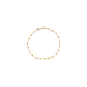 NEW GIGI CLOZEAU women's classic gigi bracelet in mandarine/rose gold